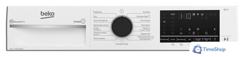 Стиральная машина BEKO B3WFR572WB - Изображение №6 — Интернет-магазин Time-Shop