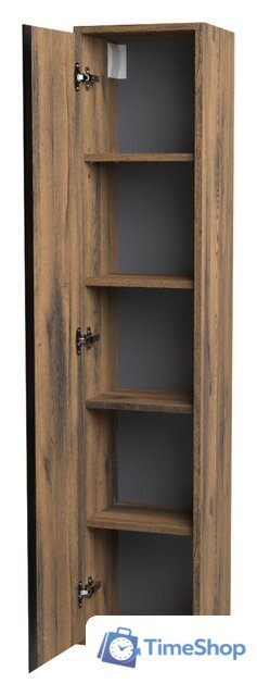  ЗОВ Шкаф-пенал для ванной Парма 150 PP150LA0MAMC1B (аттик) - Изображение №2 — Интернет-магазин Time-Shop