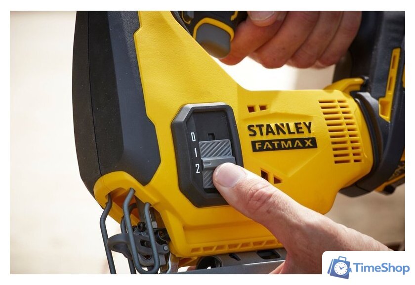 Электролобзик Stanley SFMCS600M2K (с 2-мя АКБ, кейс) - Изображение №9 — Интернет-магазин Time-Shop