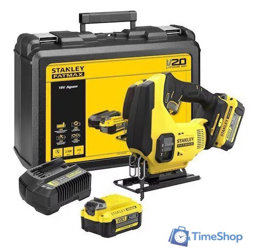 Электролобзик Stanley SFMCS600M2K (с 2-мя АКБ, кейс) - Изображение №1 — Интернет-магазин Time-Shop