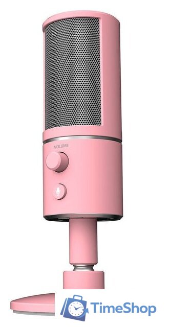 Проводной микрофон Razer Seiren X Quartz Pink - Изображение №2 — Интернет-магазин Time-Shop