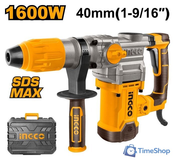 Перфоратор Ingco RH1600388 (кейс) - Изображение №1 — Интернет-магазин Time-Shop