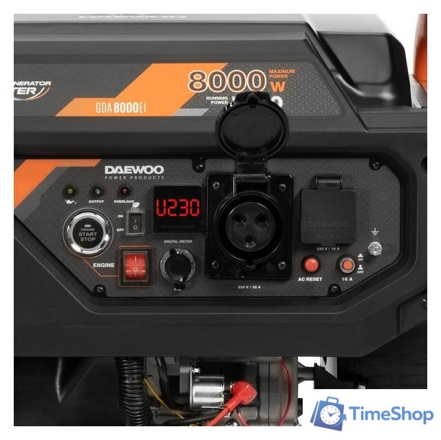 Бензиновый генератор Daewoo Power GDA 8000Ei - Изображение №9 — Интернет-магазин Time-Shop
