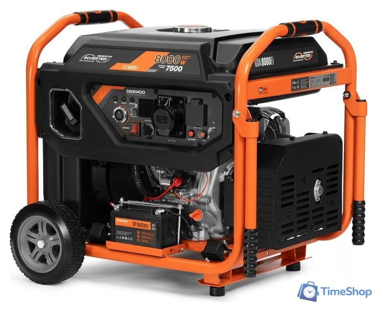 Бензиновый генератор Daewoo Power GDA 8000Ei - Изображение №3 — Интернет-магазин Time-Shop