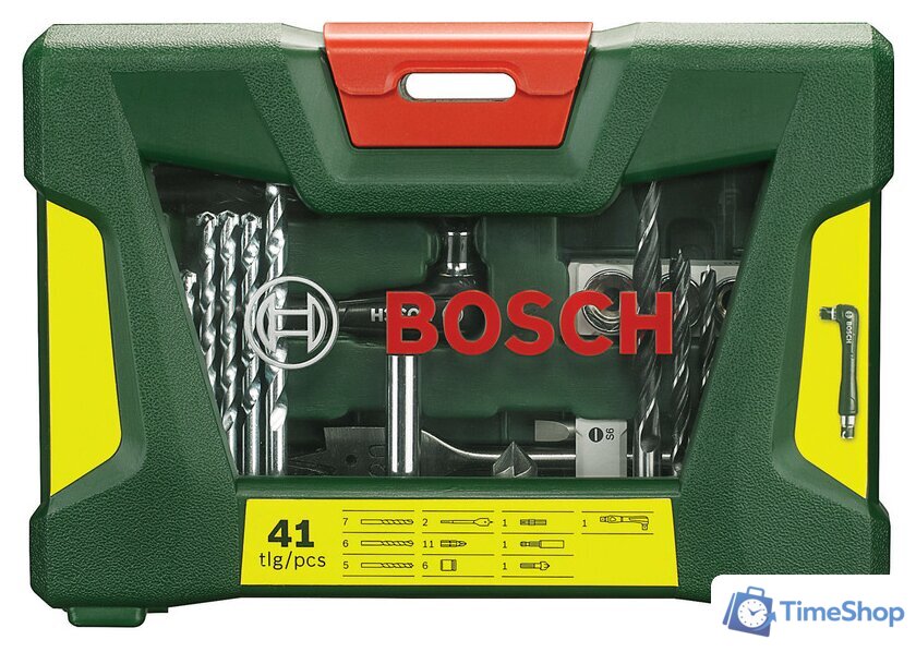 Набор бит и сверл Bosch V-Line 2607017316 41 предмет - Изображение №2 — Интернет-магазин Time-Shop