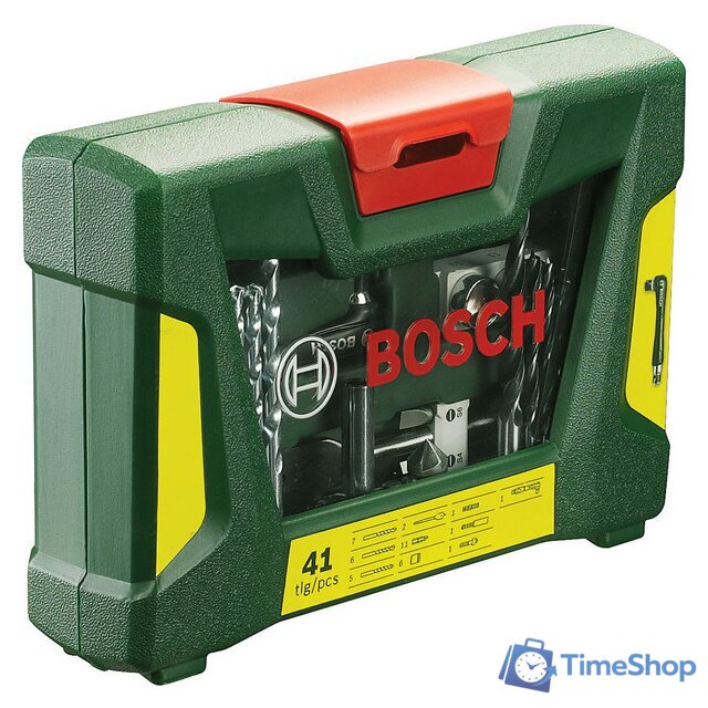 Набор бит и сверл Bosch V-Line 2607017316 41 предмет - Изображение №1 — Интернет-магазин Time-Shop