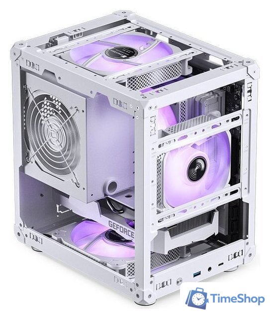 Корпус Jonsbo C6 (белый) - Изображение №2 — Интернет-магазин Time-Shop