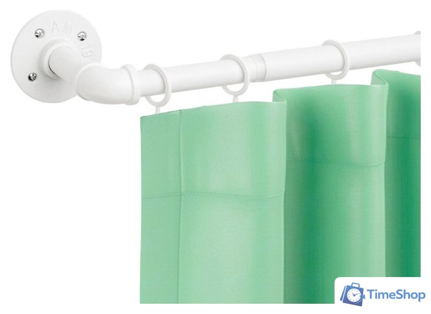 Карниз для штор UG Home Раздвижной 1-рядный 1КМ-180-360-БЛ (1.8-3.6м, белый) - Изображение №2 — Интернет-магазин Time-Shop
