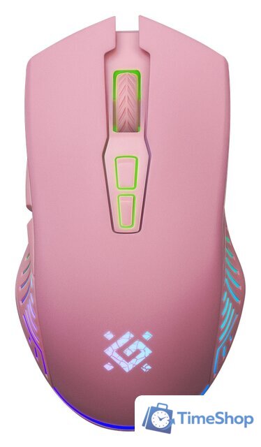 Игровая мышь Defender Pandora GM-502 (розовый) - Изображение №1 — Интернет-магазин Time-Shop