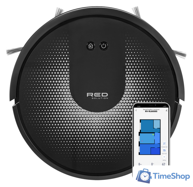 Робот-пылесос RED Solution RV-R6050S Wi-Fi - Изображение №1 — Интернет-магазин Time-Shop