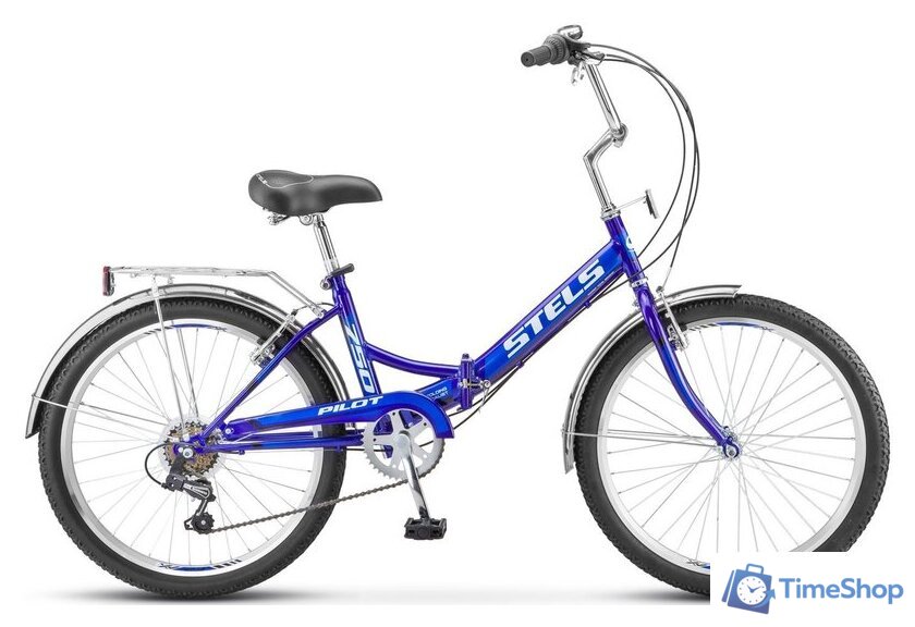 Велосипед Stels Pilot 750 24 Z010 2020 (синий) - Изображение №1 — Интернет-магазин Time-Shop