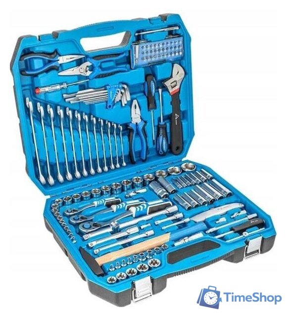 Универсальный набор инструментов Hoegert Technik HT1R439 (131 предмет) - Изображение №1 — Интернет-магазин Time-Shop