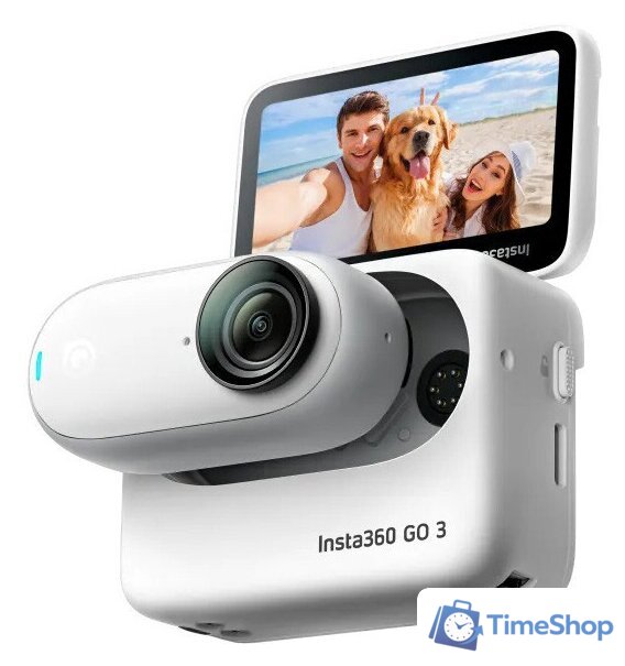 Экшен-камера Insta360 GO3 64GB (арктический белый) - Изображение №1 — Интернет-магазин Time-Shop