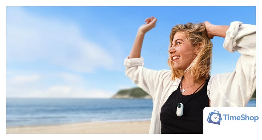 Экшен-камера Insta360 GO3 64GB (арктический белый) - Изображение №2 — Интернет-магазин Time-Shop