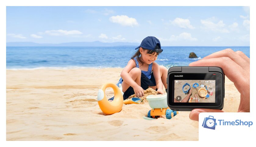 Экшен-камера Insta360 GO3 64GB (арктический белый) - Изображение №6 — Интернет-магазин Time-Shop