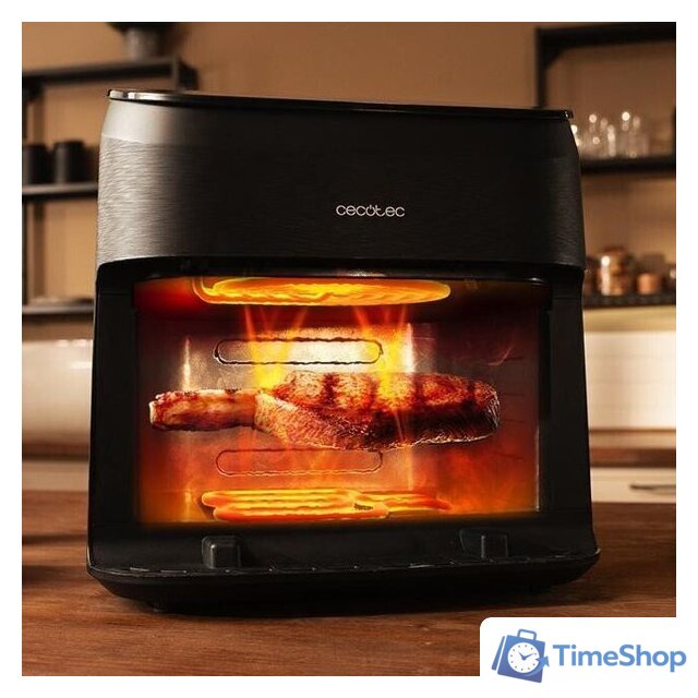 Аэрогриль (аэрофритюрница) Cecotec Cecofry&Grill Smokin' 8500 - Изображение №4 — Интернет-магазин Time-Shop