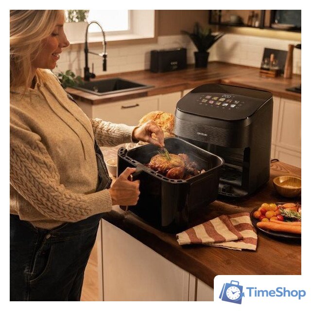 Аэрогриль (аэрофритюрница) Cecotec Cecofry&Grill Smokin' 8500 - Изображение №3 — Интернет-магазин Time-Shop