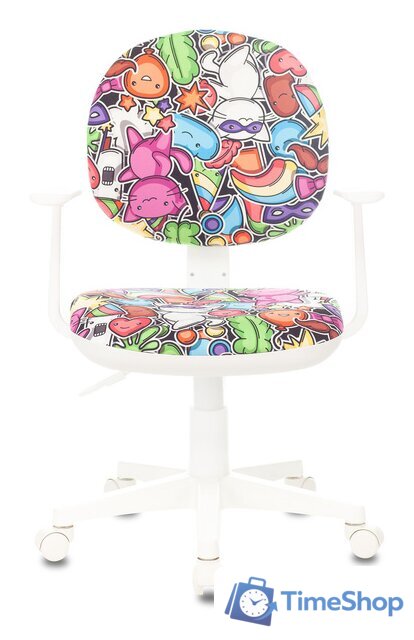 Компьютерное кресло Бюрократ CH-W356AXSN/MASKARAD (мультиколор) - Изображение №2 — Интернет-магазин Time-Shop