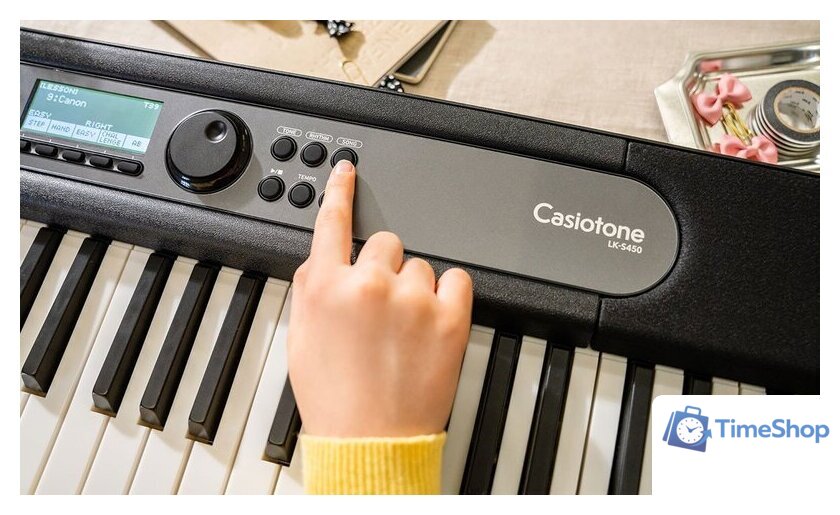 Синтезатор Casio LK-S450 - Изображение №7 — Интернет-магазин Time-Shop