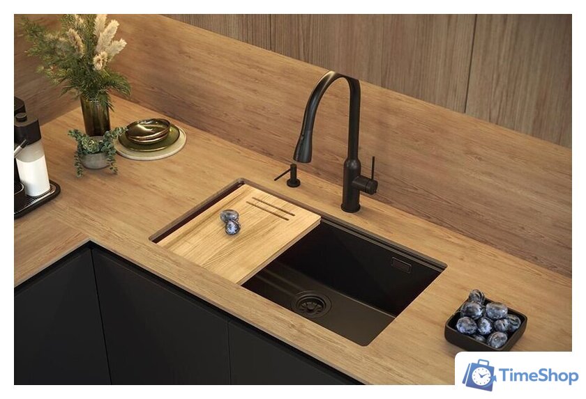 Кухонная мойка Quadron HQD7644U1BSU - Изображение №3 — Интернет-магазин Time-Shop