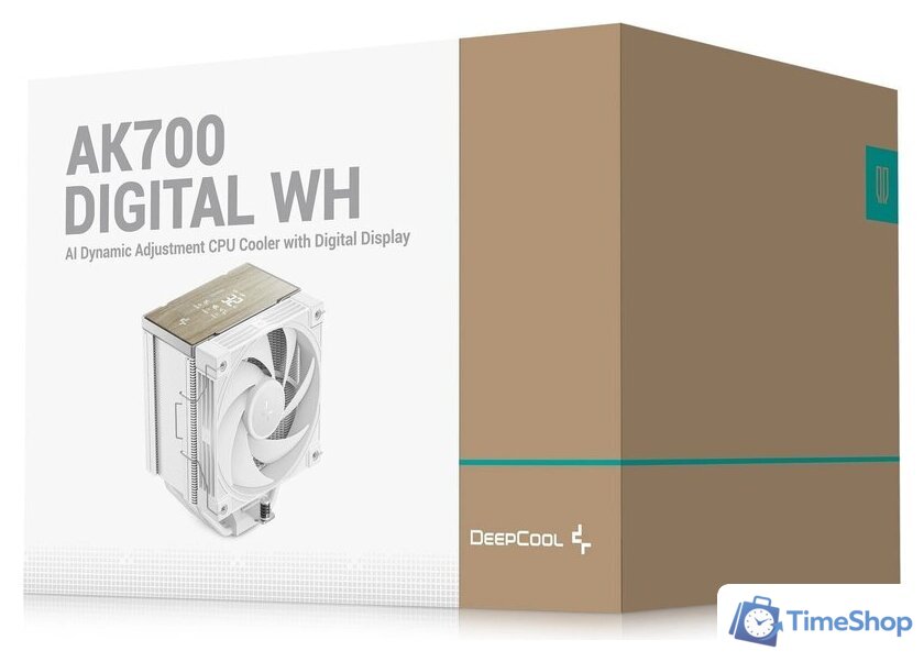 Кулер для процессора DeepCool AK700 DIGITAL WH R-AK700-WHNDMN-GJD - Изображение №9 — Интернет-магазин Time-Shop