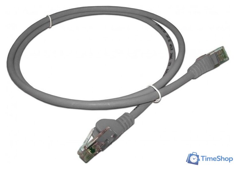 Кабель Lanmaster LAN-PC45/U5E-2.0-GY - Изображение №1 — Интернет-магазин Time-Shop