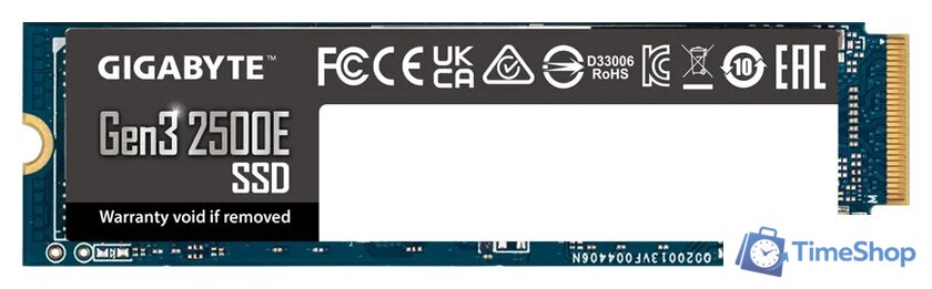 SSD Gigabyte Gen3 2500E 1TB G325E1TB - Изображение №1 — Интернет-магазин Time-Shop