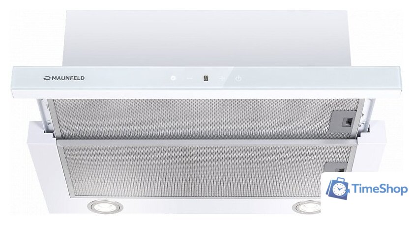 Кухонная вытяжка MAUNFELD TS Touch 50 (белый) - Изображение №3 — Интернет-магазин Time-Shop