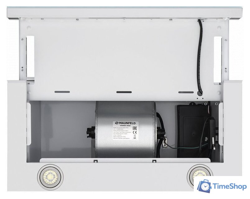 Кухонная вытяжка MAUNFELD TS Touch 50 (белый) - Изображение №6 — Интернет-магазин Time-Shop