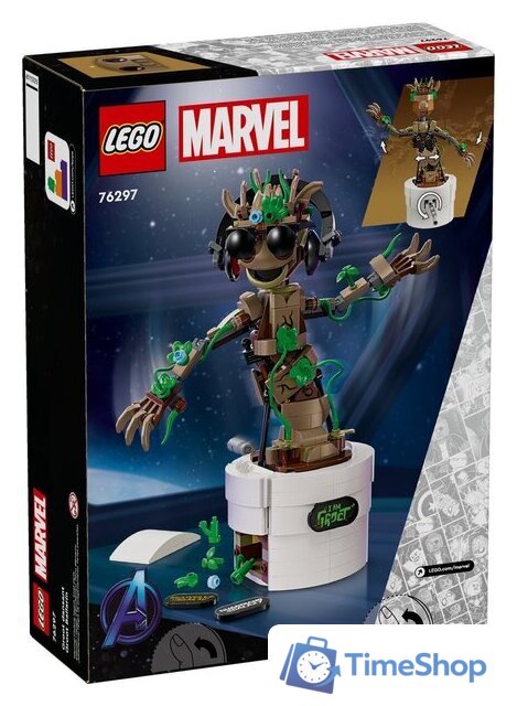 Конструктор LEGO Marvel 76297 Танцующий Грут - Изображение №8 — Интернет-магазин Time-Shop