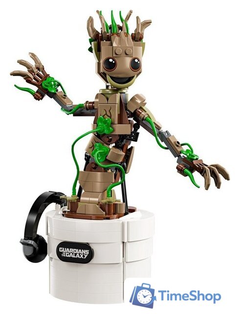 Конструктор LEGO Marvel 76297 Танцующий Грут - Изображение №3 — Интернет-магазин Time-Shop