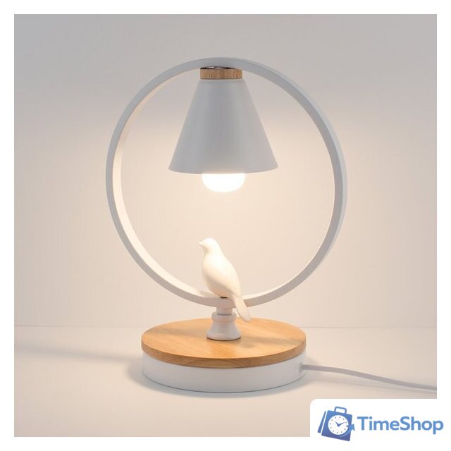 Настольная лампа Home Light Астерия E019-4-W (белый) - Изображение №1 — Интернет-магазин Time-Shop