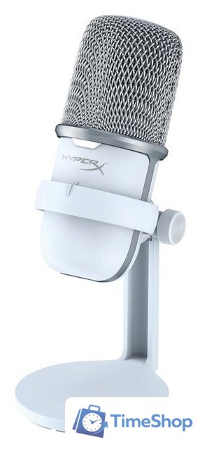 Проводной микрофон HyperX SoloCast (белый) - Изображение №4 — Интернет-магазин Time-Shop