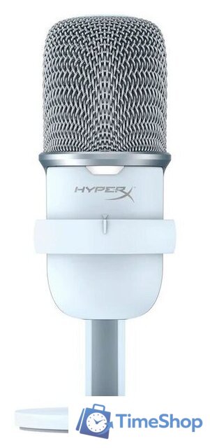 Проводной микрофон HyperX SoloCast (белый) - Изображение №1 — Интернет-магазин Time-Shop