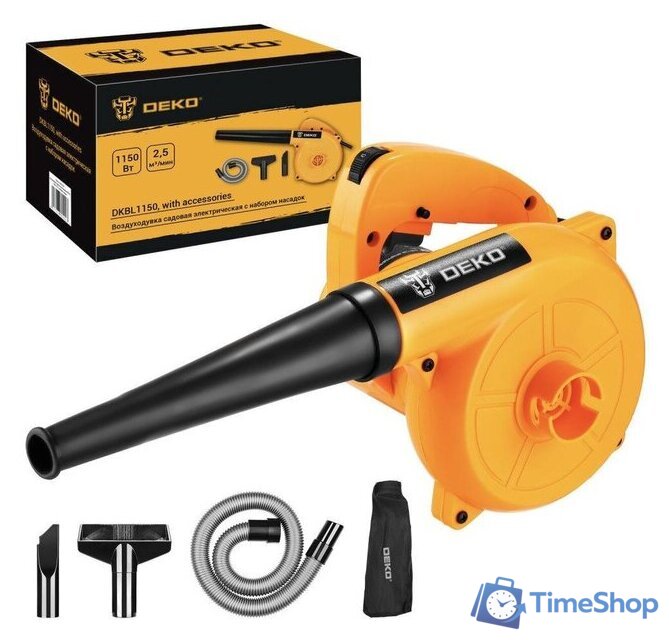 Ручная воздуходувка Deko DKBL1150 083-2042 - Изображение №1 — Интернет-магазин Time-Shop