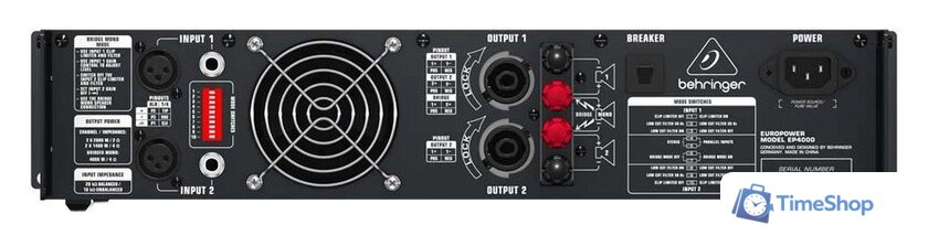 AV усилитель Behringer EUROPOWER EP4000 - Изображение №2 — Интернет-магазин Time-Shop
