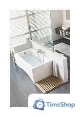 Ванна Cersanit Virgo 170x75 с ножками со смесителем Brasko (с сифоном Prime черным) - Изображение №22 — Интернет-магазин Time-Shop