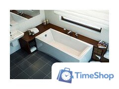 Ванна Cersanit Virgo 170x75 с ножками со смесителем Brasko (с сифоном Prime черным) - Изображение №23 — Интернет-магазин Time-Shop