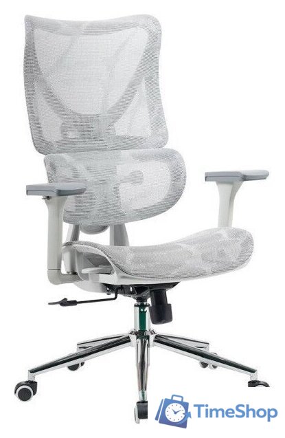 Офисное кресло myroo Office Wizard HS-3853H-1-G (light grey) - Изображение №1 — Интернет-магазин Time-Shop