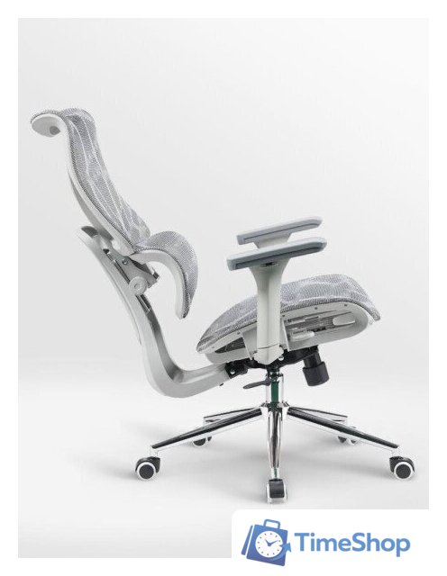 Офисное кресло myroo Office Wizard HS-3853H-1-G (light grey) - Изображение №7 — Интернет-магазин Time-Shop