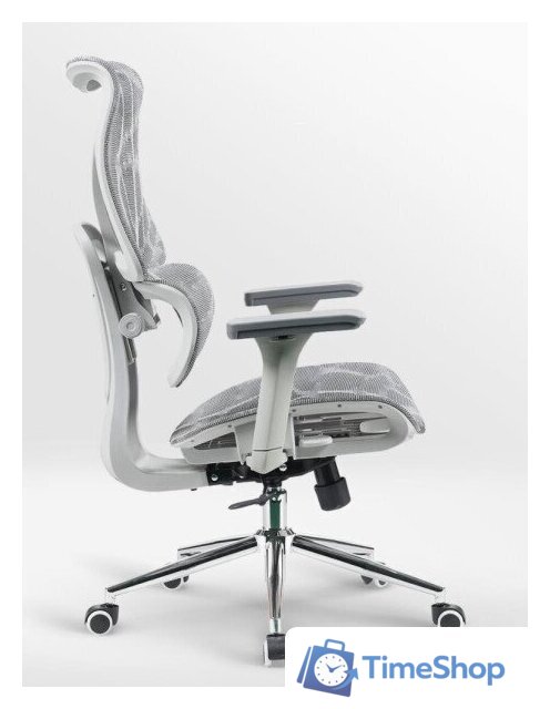 Офисное кресло myroo Office Wizard HS-3853H-1-G (light grey) - Изображение №6 — Интернет-магазин Time-Shop