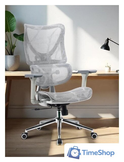Офисное кресло myroo Office Wizard HS-3853H-1-G (light grey) - Изображение №11 — Интернет-магазин Time-Shop