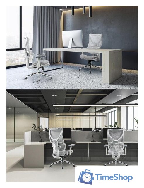 Офисное кресло myroo Office Wizard HS-3853H-1-G (light grey) - Изображение №24 — Интернет-магазин Time-Shop