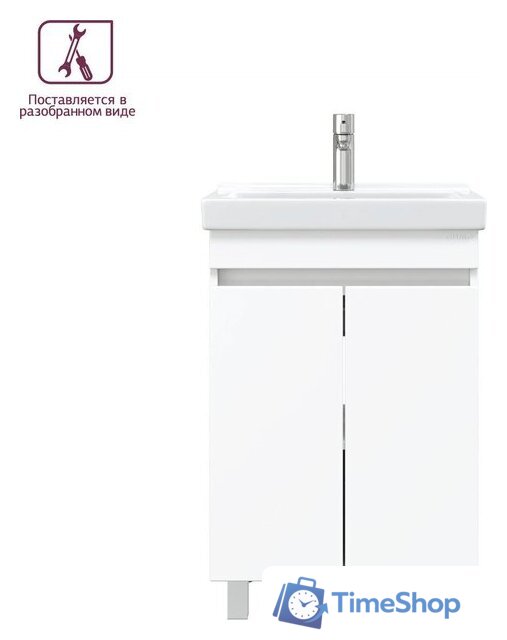  Onika Тумба под умывальник Милтон Квадро 55 (105562) - Изображение №6 — Интернет-магазин Time-Shop