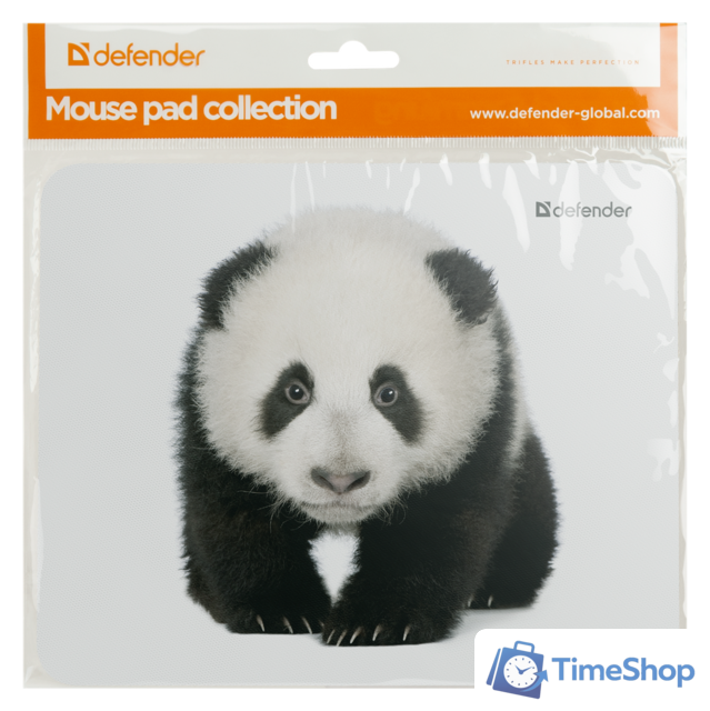 Коврик для мыши Defender Wild Animals (панда) - Изображение №2 — Интернет-магазин Time-Shop