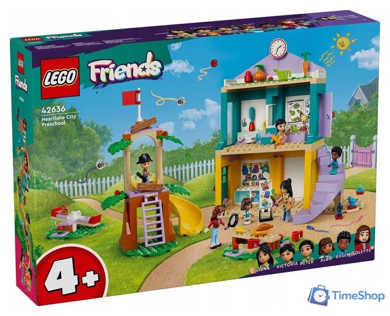 Конструктор LEGO Friends 42636 Дошкольное учреждение Хартлейк - Изображение №1 — Интернет-магазин Time-Shop