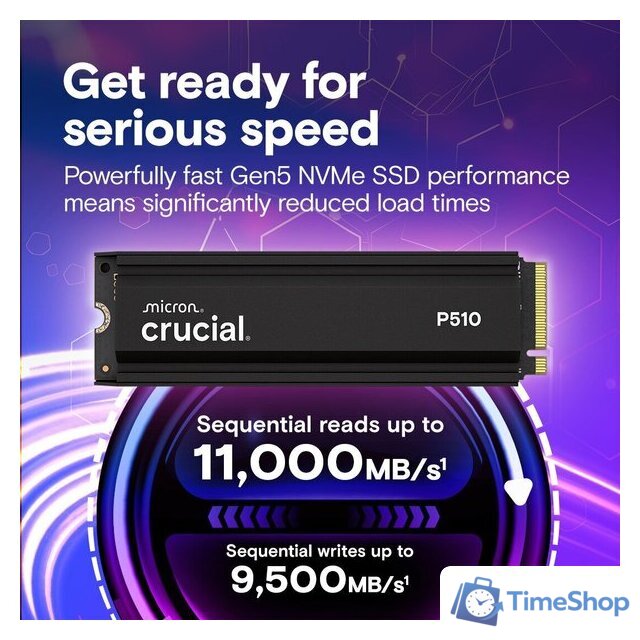 SSD Crucial P510 2TB CT2000P510SSD5 - Изображение №7 — Интернет-магазин Time-Shop
