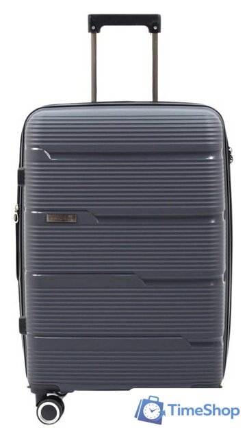 Чемодан-спиннер Pride РР-203 (L, серый) - Изображение №1 — Интернет-магазин Time-Shop