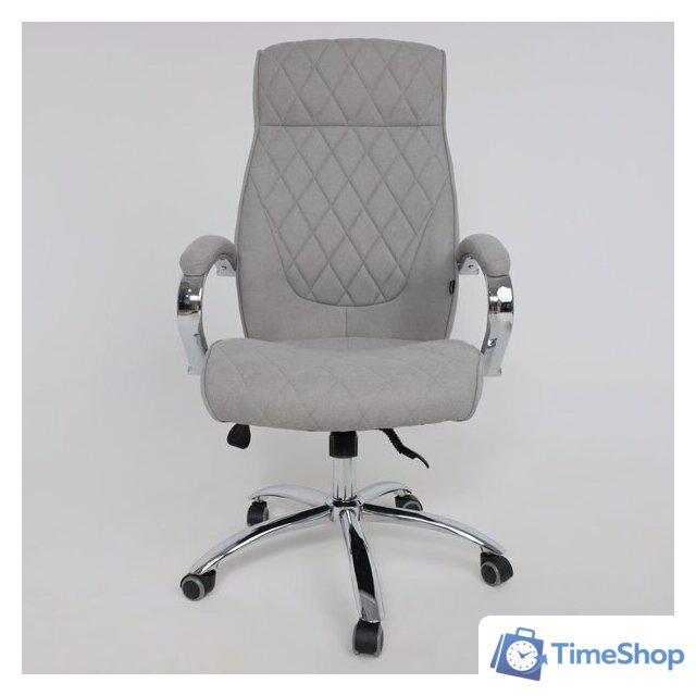 Офисное кресло AksHome Star (ткань, светло-серый) - Изображение №7 — Интернет-магазин Time-Shop