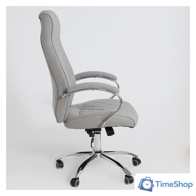 Офисное кресло AksHome Star (ткань, светло-серый) - Изображение №8 — Интернет-магазин Time-Shop